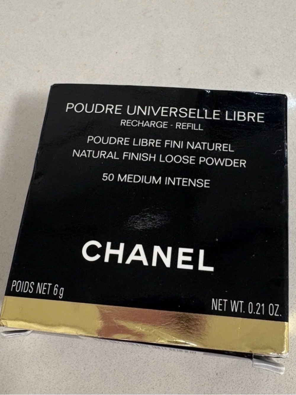CHANEL Poudre Universelle Libre Loose Powder 50 Medium Intense On-The-Go NIB